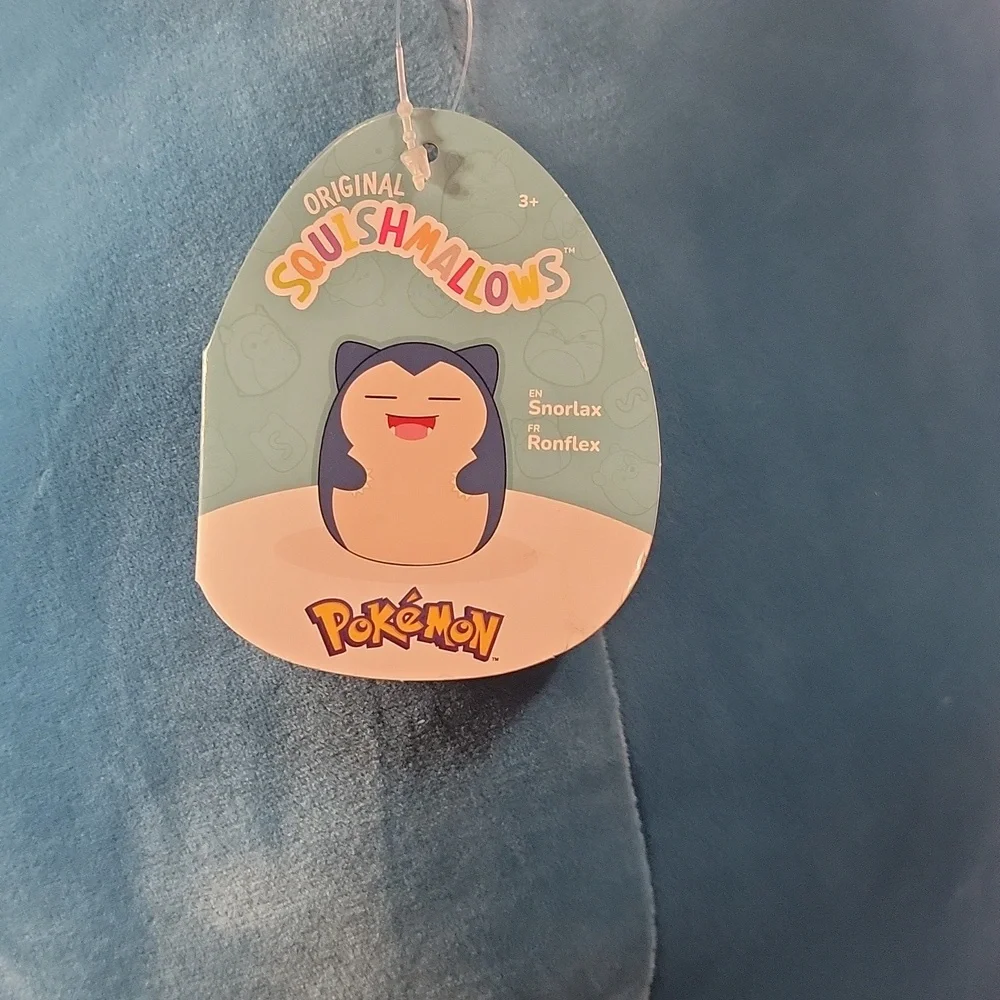 Snorlax 20" Pokemon Squishmallow NWT - Picture 6 of 8